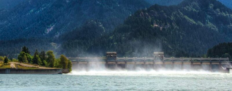 Dam on the Columbia River