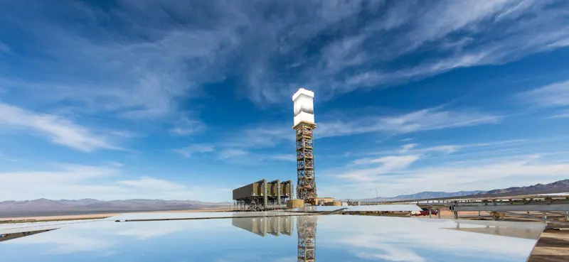 Solar thermal plant